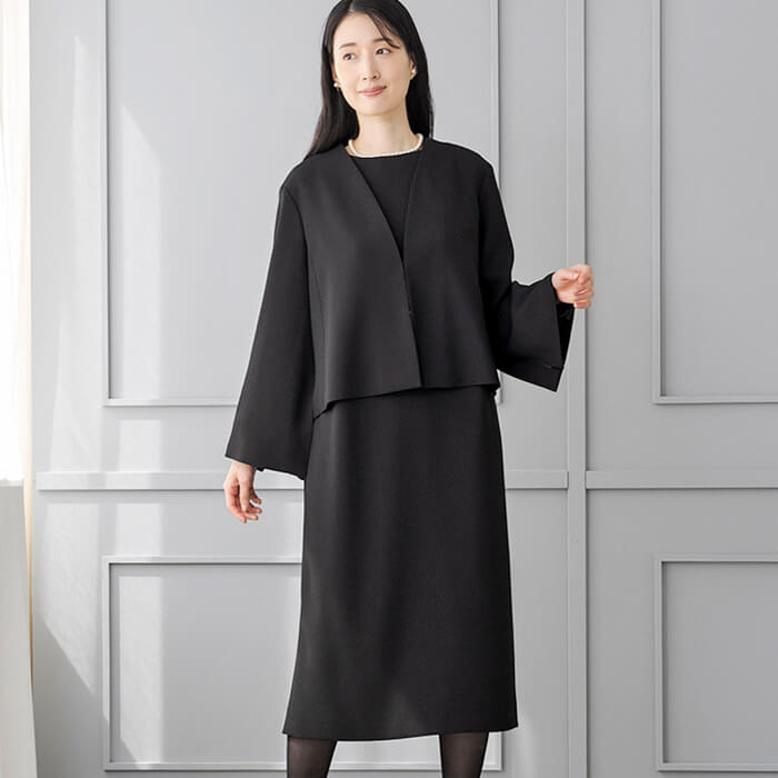 洗える｜リラックスしたシルエットのアンサンブル