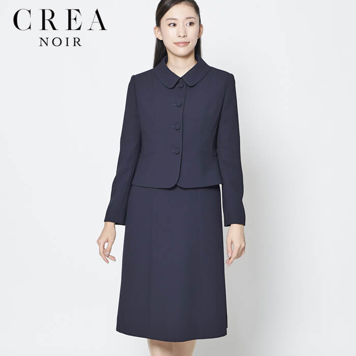 前開きワンピのお受験スーツ