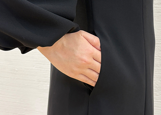 両脇のポケット