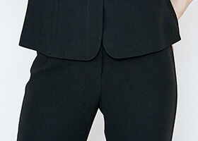 後脇ゴムパンツで楽々