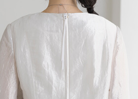 脱ぎ着のしやすいスライダーリボン