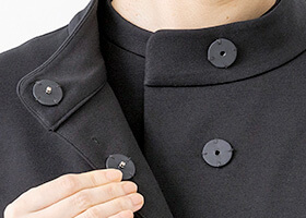 大き目のスナップボタン