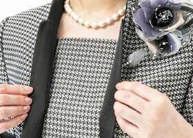 インナーいらずの便利な胸当て"