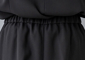 ストレスのない後ろゴム仕様